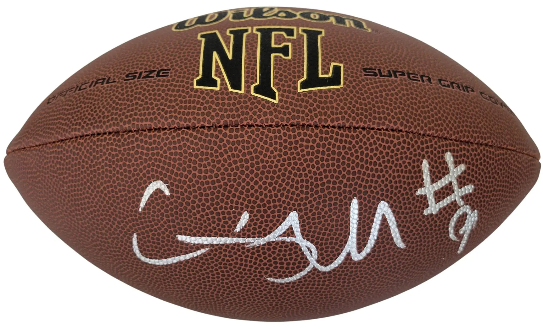 Cam Smith Miami Dolphins South Carolina Gamecocks signed NFL football COA proof