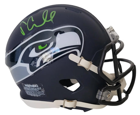 Pete Carroll signed Seattle Seahawks mini football helmet proof COA. autographed