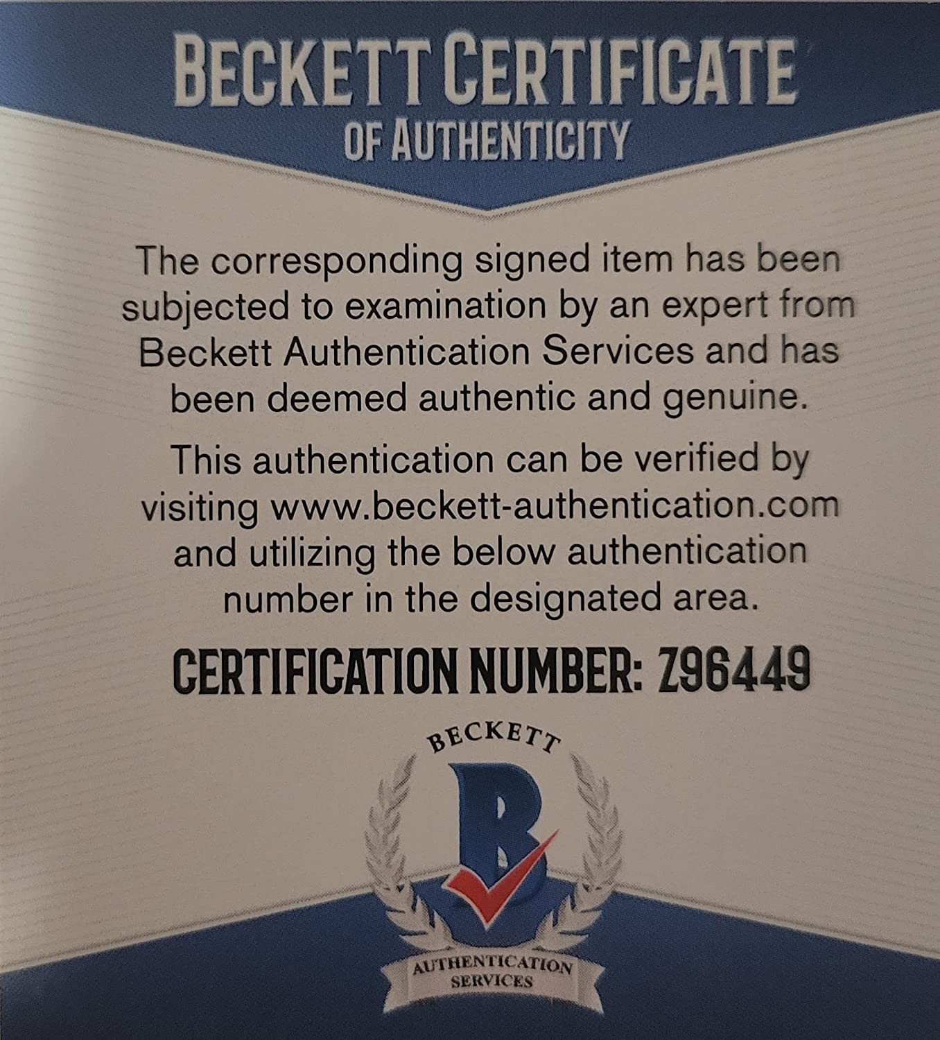 Bobby Bell Kansas Chiefs signed autographed NFL football exact proof Beckett COA