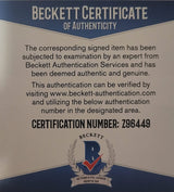 Bobby Bell Kansas Chiefs signed autographed NFL football exact proof Beckett COA