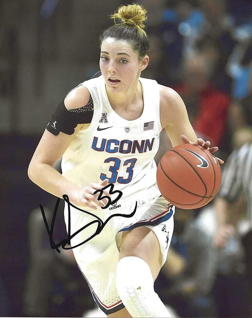 Katie Lou Samuelson signed autographed UConn Huskies basketball 8x10 photo COA proof