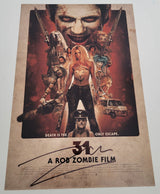 Rob Zombie signed horror film 31 12x18 movie poster photo COA Proof star autographed