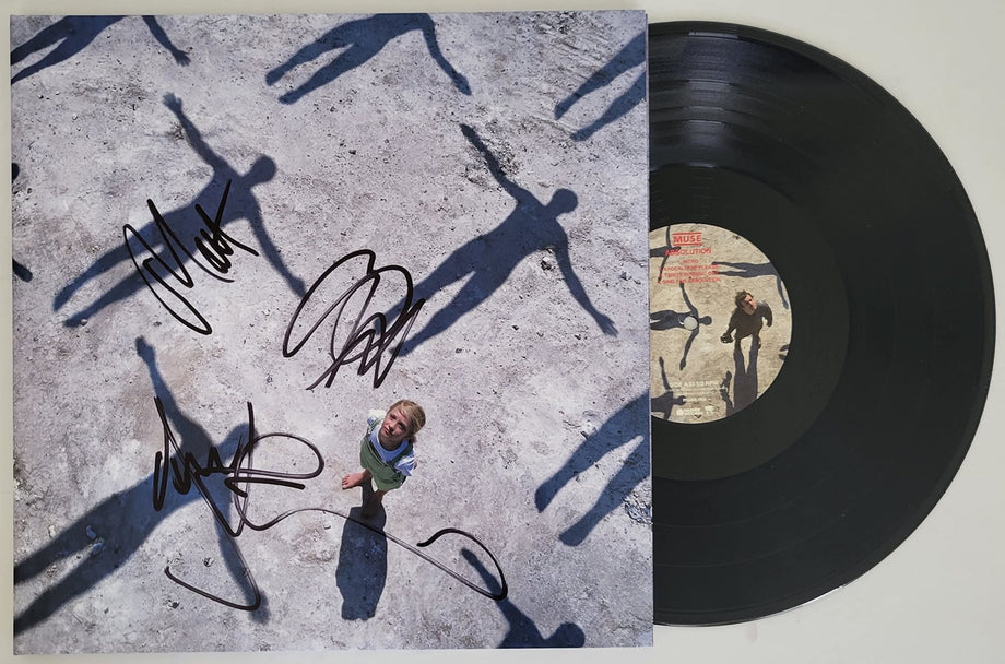 Muse signed Absolution album vinyl record COA proof Matt Bellamy, Chris  Wolstenholme, Dominic Howard STAR - Coast to Coast Collectibles Memorabilia  - #sports_memorabilia# - #entertainment_memorabilia#