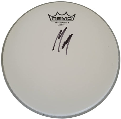 Matt Cameron Pearl Jam Soundgarden Drummer signed Drumhead COA proof autographed STAR
