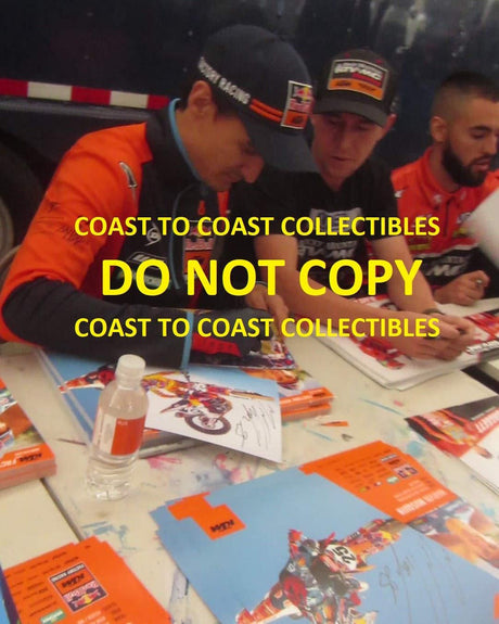 Marvin Musquin supercross, motocross, signed autographed 8x10 photo.proof COA