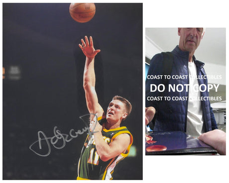 Detlef Schrempf signed Seattle Sonics 8x10 Basketball photo Proof COA autographed