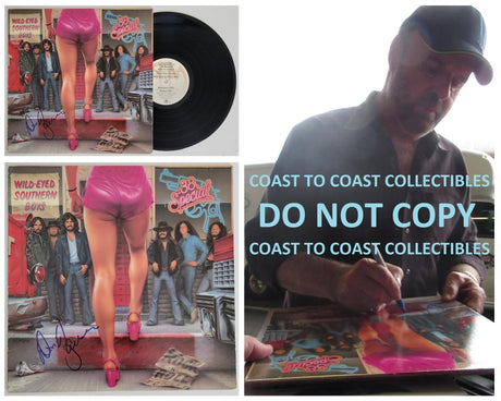 Don Barnes Signed 38 Special Wild Eyed Southern Boys Album COA Proof Autographed Vinyl STAR