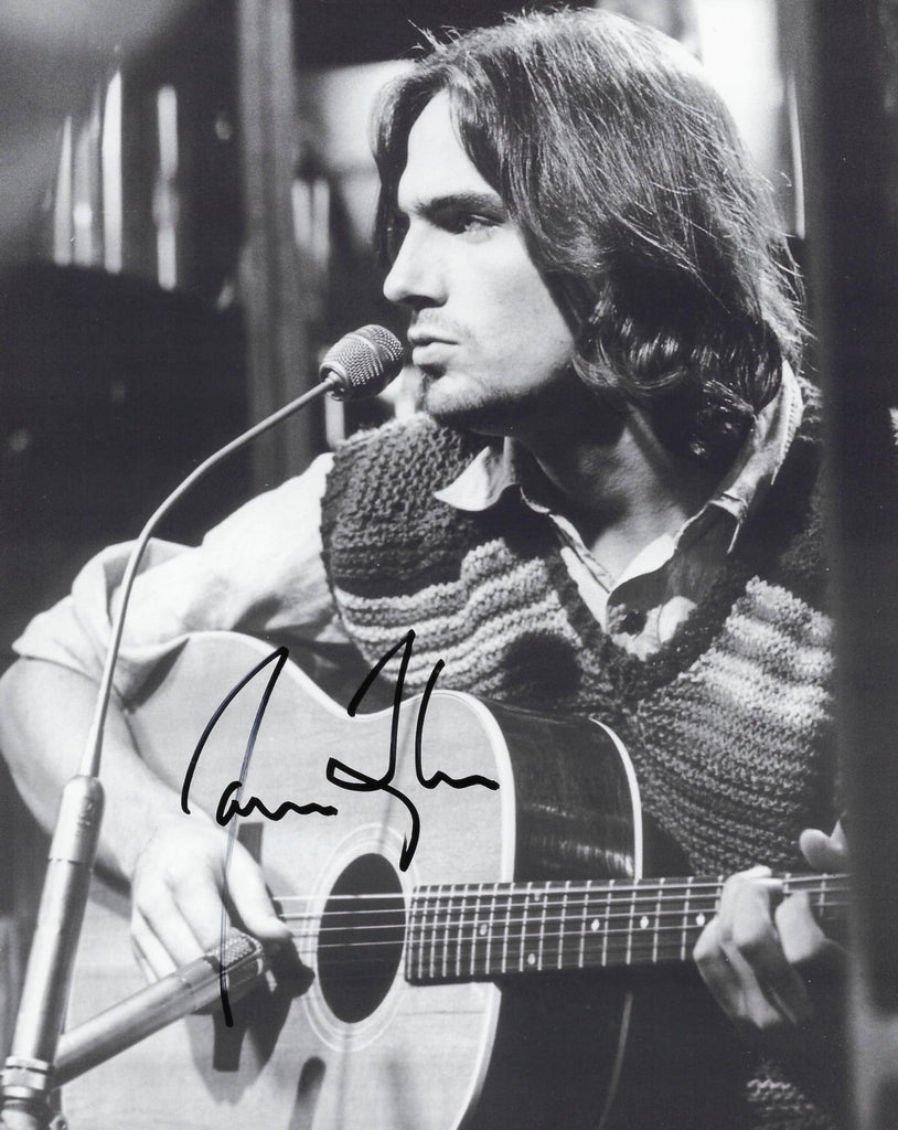 James Taylor signed 8x10 photo COA Proof autographed singer guitarist Sweet Baby James.. STAR