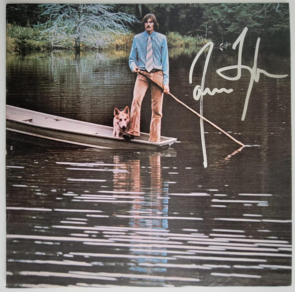 James Taylor signed autographed One Man Band album vinyl record COA proof STAR