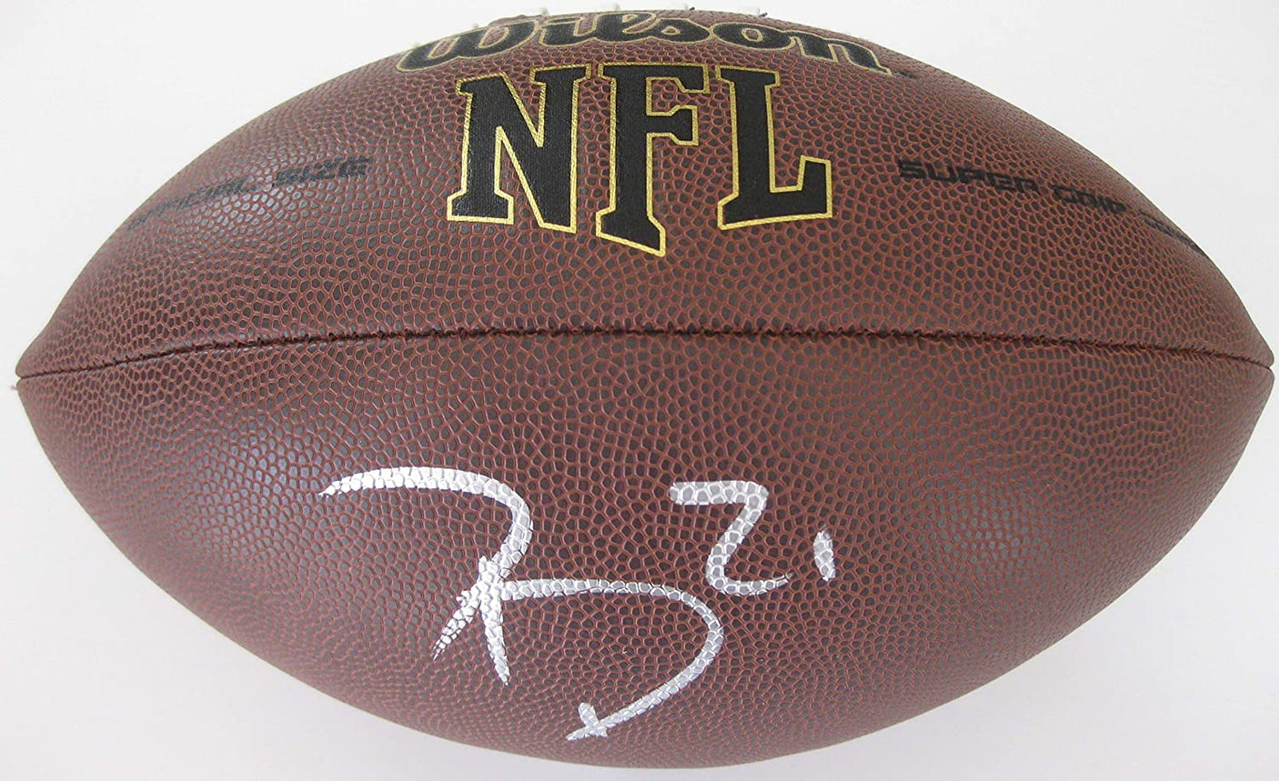Patrick Peterson Minnesota Vikings Cardinals signed football proof Beckett COA autograph