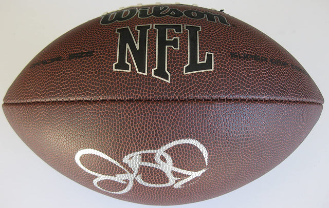 Jack Del Rio Cowboys Vikings Raiders USC Trojans signed NFL football proof Beckett COA