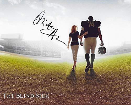 Quinton Aaron signed, autographed The Blide Side 8x10 photo,proof COA Michael Oher Star