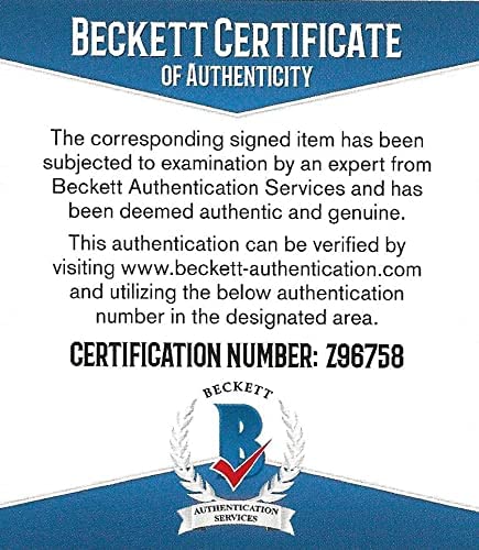 Mike Bibby Sacramento Kings signed autographed NBA Basketball proof Beckett COA