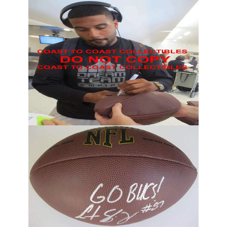 Austin Seferian-Jenkins Tampa Bay Buccaneers, Bucs, Washington Huskies signed, autographed football