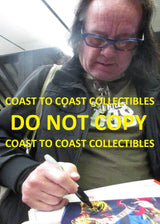 Todd Rundgren Utopia rock star signed, autographed, 8x10 photo,proof COA