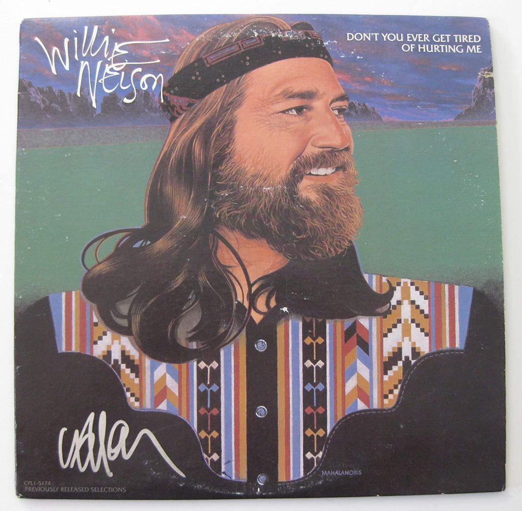 Willie Nelson signed album vinyl record COA exact Proof Beckett STAR autographed