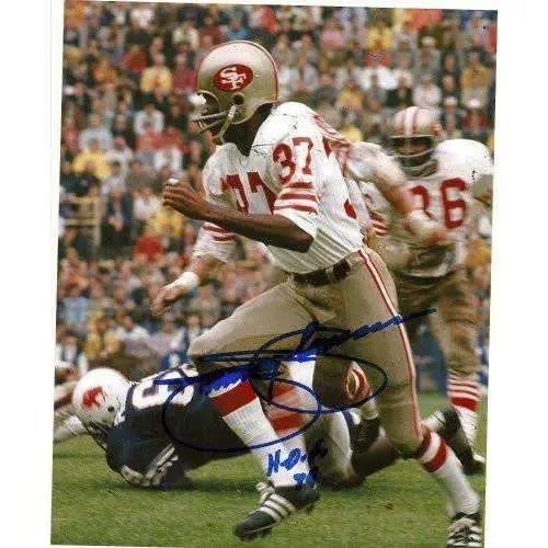 JIMMY JOHNSON SAN FRANCISCO 49ERS,HALL OF FAME,HOF,SIGNED,AUTOGRAPHED 8X10,PHOTO,COA
