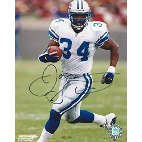 James Stewart, Detroit Lions, Signed, Autographed, 8x10 Photo, Coa.