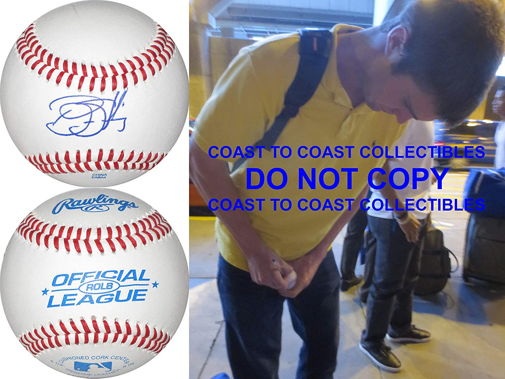 Bubba Starling Kansas City Royals signed autographed baseball COA exact proof