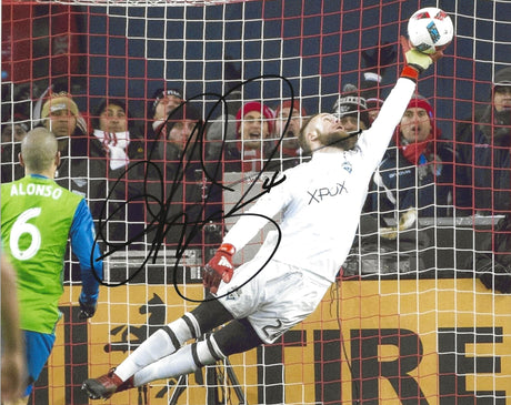 Stefan Frei signed Seattle Sounders FC soccer 8x10 photo proof COA autographed.