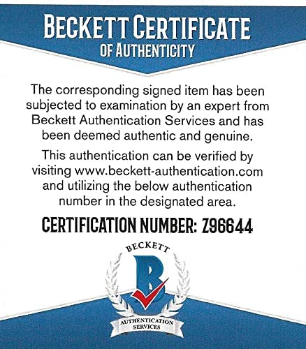 Landon Collins Washington NY Giants signed autographed NFL football proof Beckett COA
