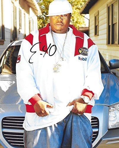 E40, American Rapper, Signed, Autographed, 8x10 Photo, a COA With The Proof Photo Will Be Included.STAR.