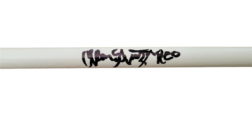Alan Gratzer REO Speedwagon Drummer Signed Drumstick COA Proof Autographed.