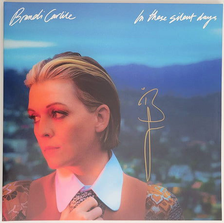 Brandi Carlile signed autographed In these Silent Days album vinyl record COA Star