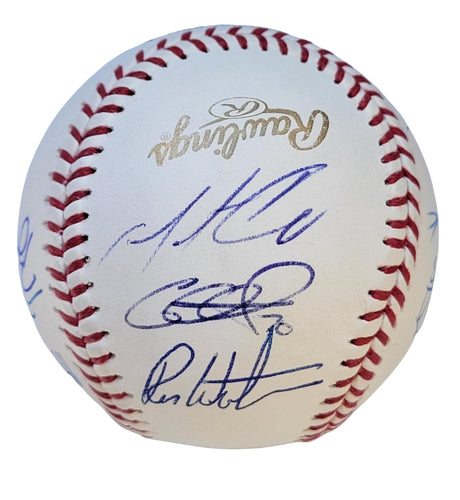 2014 San Francisco Giants team signed World Series baseball proof COA autographed