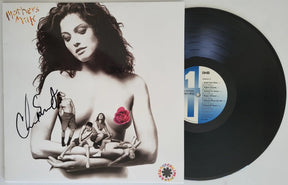 Chad Smith signed Red Hot Chili Peppers Mothers Milk album vinyl COA exact proof STAR