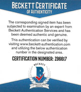 Josh Norman 49ers Bills Panthers Washington signed football proof Beckett COA autograph