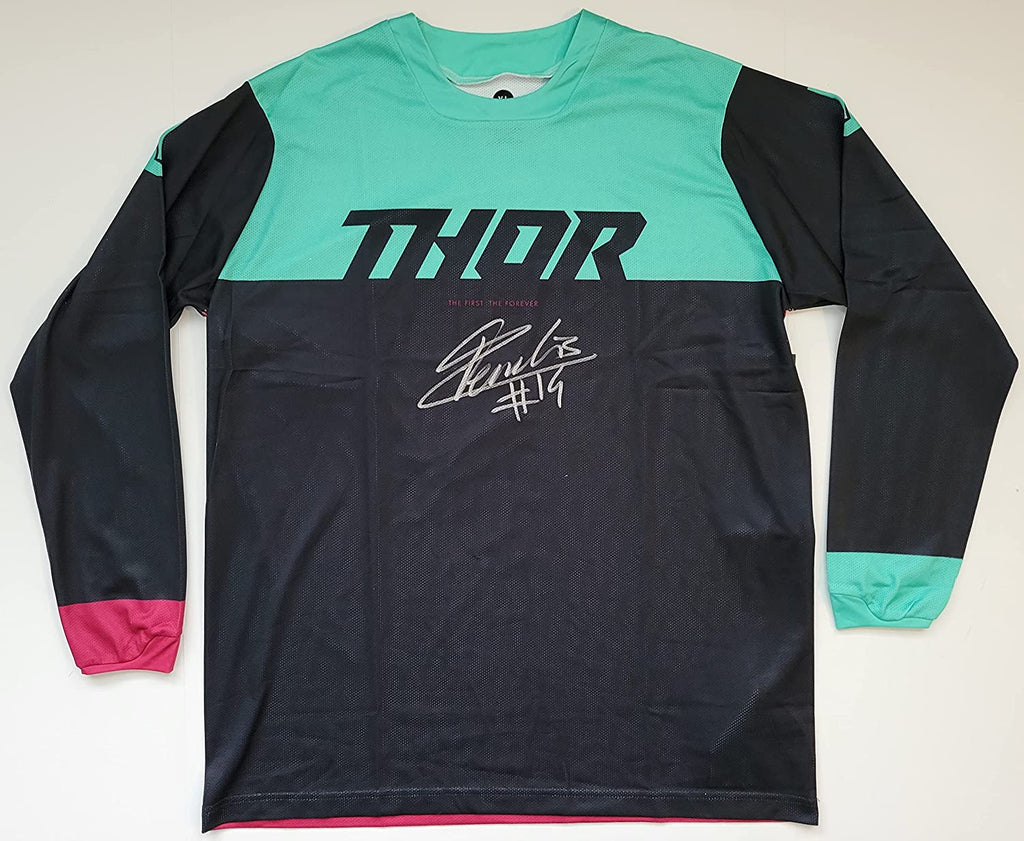 Dylan Ferrandis Supercross Motocross signed Thor Jersey COA proof autographed