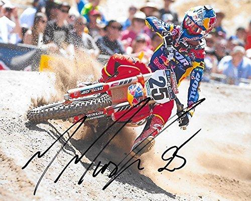 Marvin Musquin, Supercross, Motocross, Freestyle Motocross, Signed, Autographed, 8X10 Photo, a COA with the Proof Photo of Marvin Signing Will Be Included'