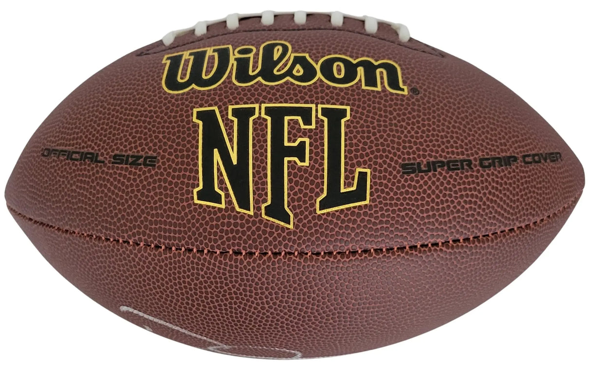 Derwin James Signed Football Proof COA Autographed Los Angeles Chargers FSU