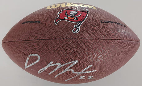 Doug Martin signed autographed Tampa Bay Buccaneers logo football COA proof
