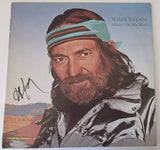 Willie Nelson signed Always on My Mind album vinyl record COA Proof Beckett STAR autographed