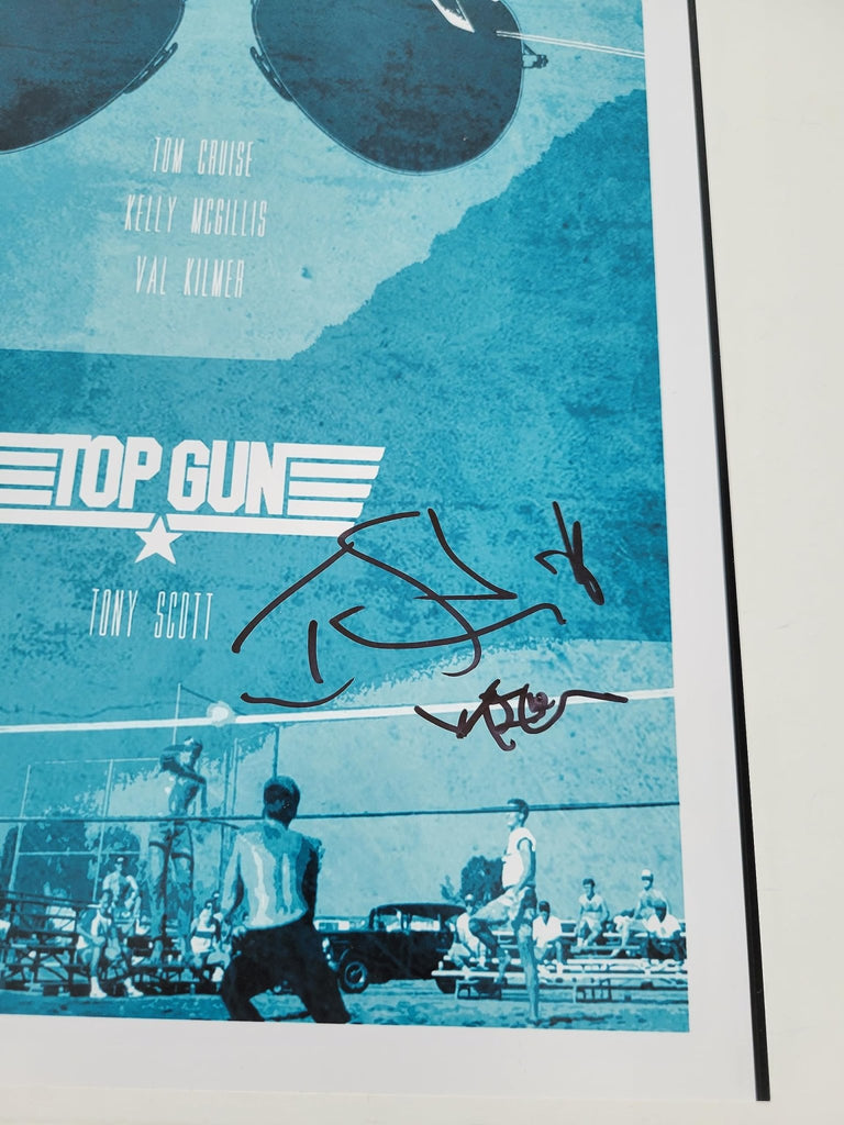 Tom Skerritt signed Tom Gun 12x18 photo Viper Proof COA STAR autographed poster