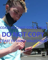 Katie Lou Samuelson signed autographed UConn Huskies basketball 8x10 photo COA proof.