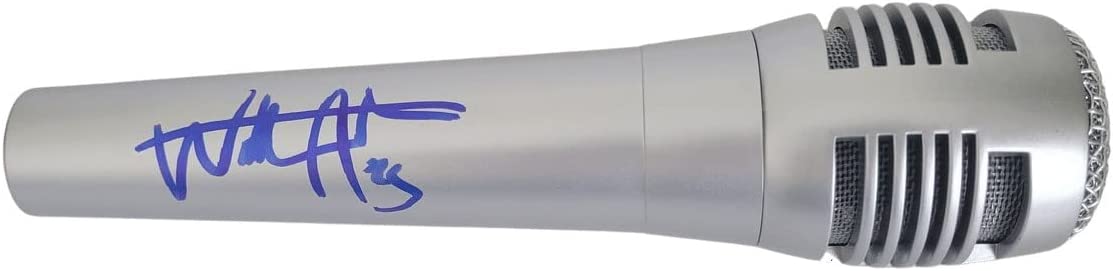 Billy Strings Bluegrass musician signed microphone COA exact Proof autograph mic Star