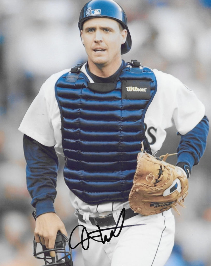 Dan Wilson signed Seattle Mariners baseball 8x10 Photo proof COA autographed