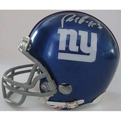 Paul Perkins, New York Giants, Signed, Autographed, Mini Helmet, a COA with the Proof Photo of Paul Signing Will Be Included