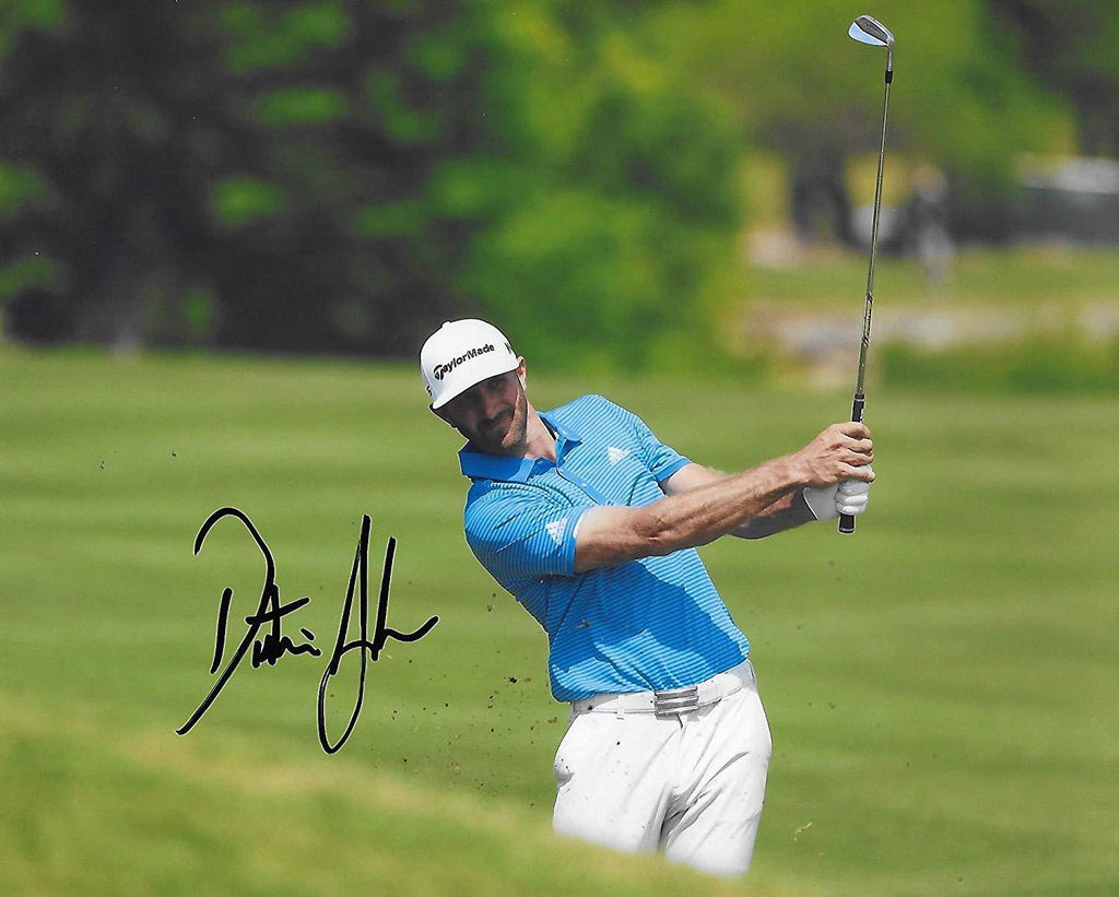 Dustin Johnson PGA Golfer signed, autographed 8x10 Photo. Proof COA