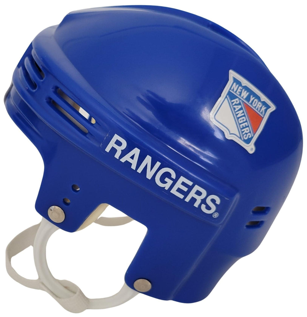 Wayne Gretzky signed New York Rangers Mini Hockey Helmet proof COA autographed.