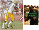 Tim Harris Signed 8x10 Photo COA Proof Green Bay Packers Football Autographed.