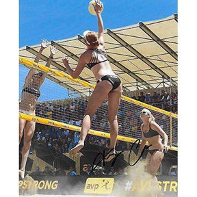 Kelly Clase, USA Olympic, Volleyball Player, USC Trojans, Signed, Autographed, 8x10 Photo, a COA with the Proof Photo of Kelly Signing Will Be Included