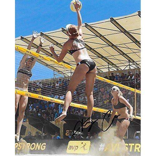Kelly Clase, USA Olympic, Volleyball Player, USC Trojans, Signed, Autographed, 8x10 Photo, a COA with the Proof Photo of Kelly Signing Will Be Included