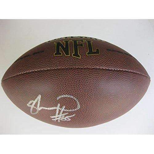 Sio Moore, Oakland Raiders, Uconn, Signed, Autographed, NFL Football, a COA with the Proof Photo of Sio Signing the Football Will Be Included