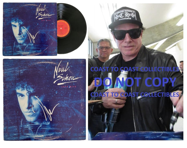 Neal Schon Signed Late Nite Album COA Proof Autographed Vinyl Record