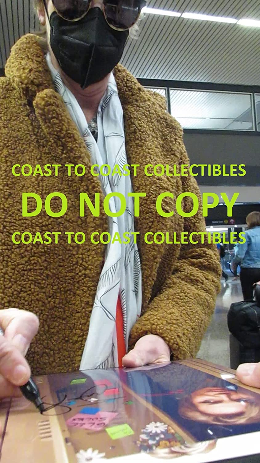 Jane Lynch actress signed autographed Glee 8x10 photo proof Beckett COA STAR=