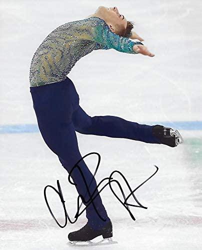 Adam Rippon USA Olymic figure skater signed autographed 8x10 photo. proof COA.
